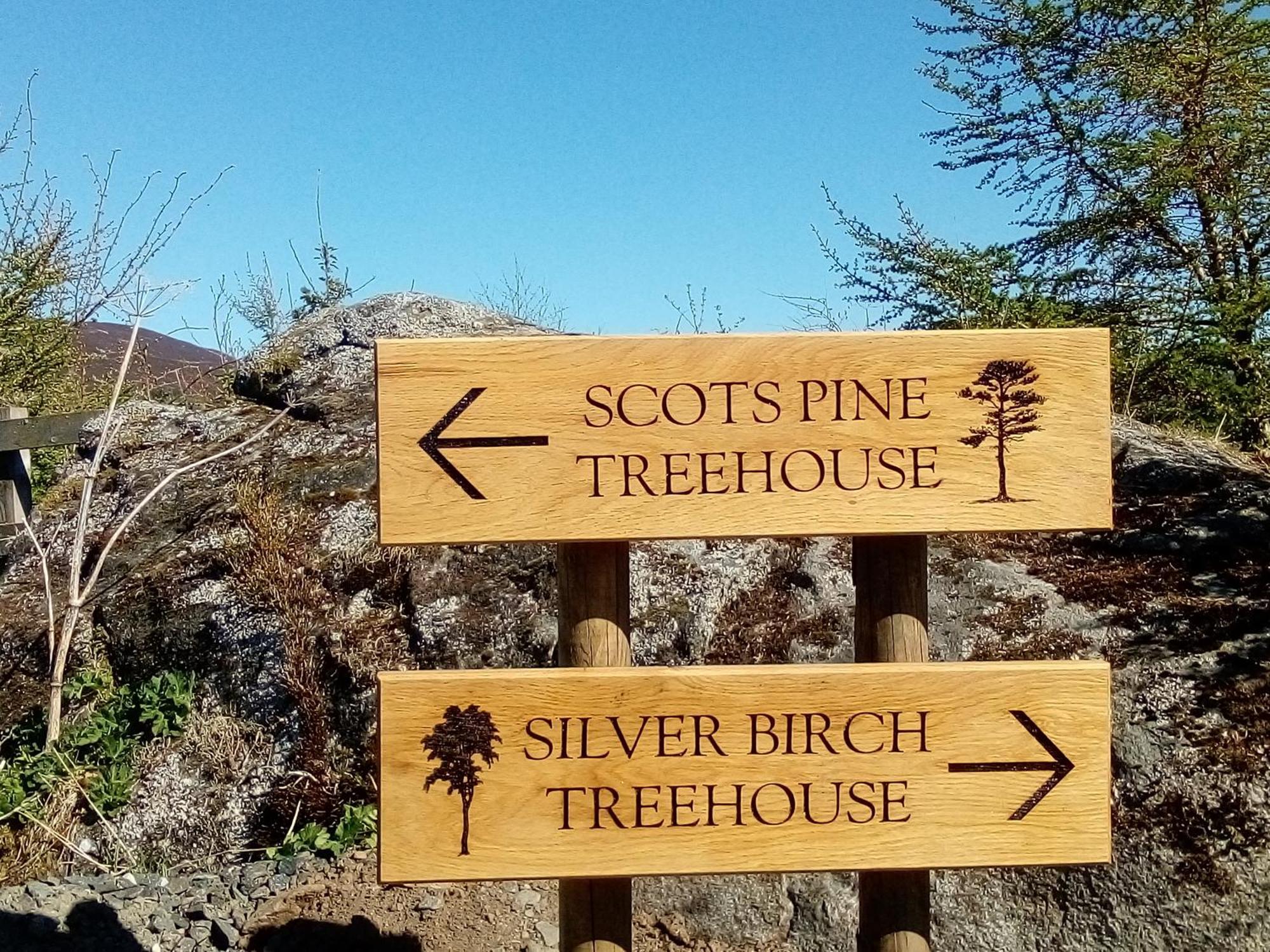 Dalnoid Cottages & Treehouses Nr Glenshee Spittal of Glenshee Exterior foto