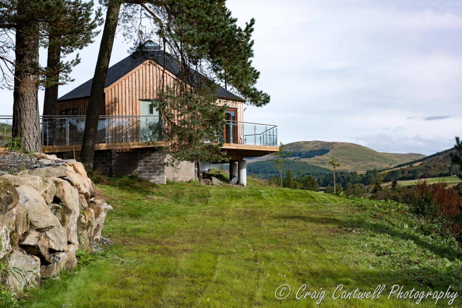Dalnoid Cottages & Treehouses Nr Glenshee Spittal of Glenshee Exterior foto